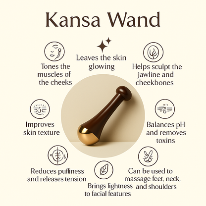 Kaansa Wand: The Ancient Ayurvedic Facial Ritual Tool